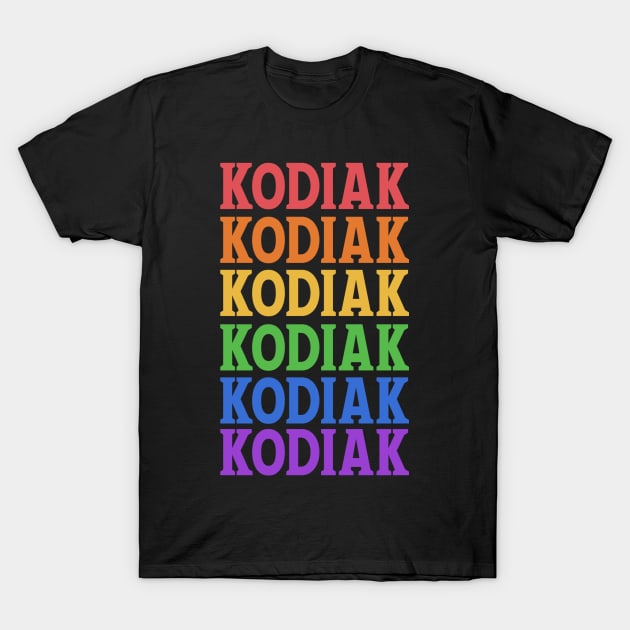 KODIAK ALASKA T-Shirt by OlkiaArt